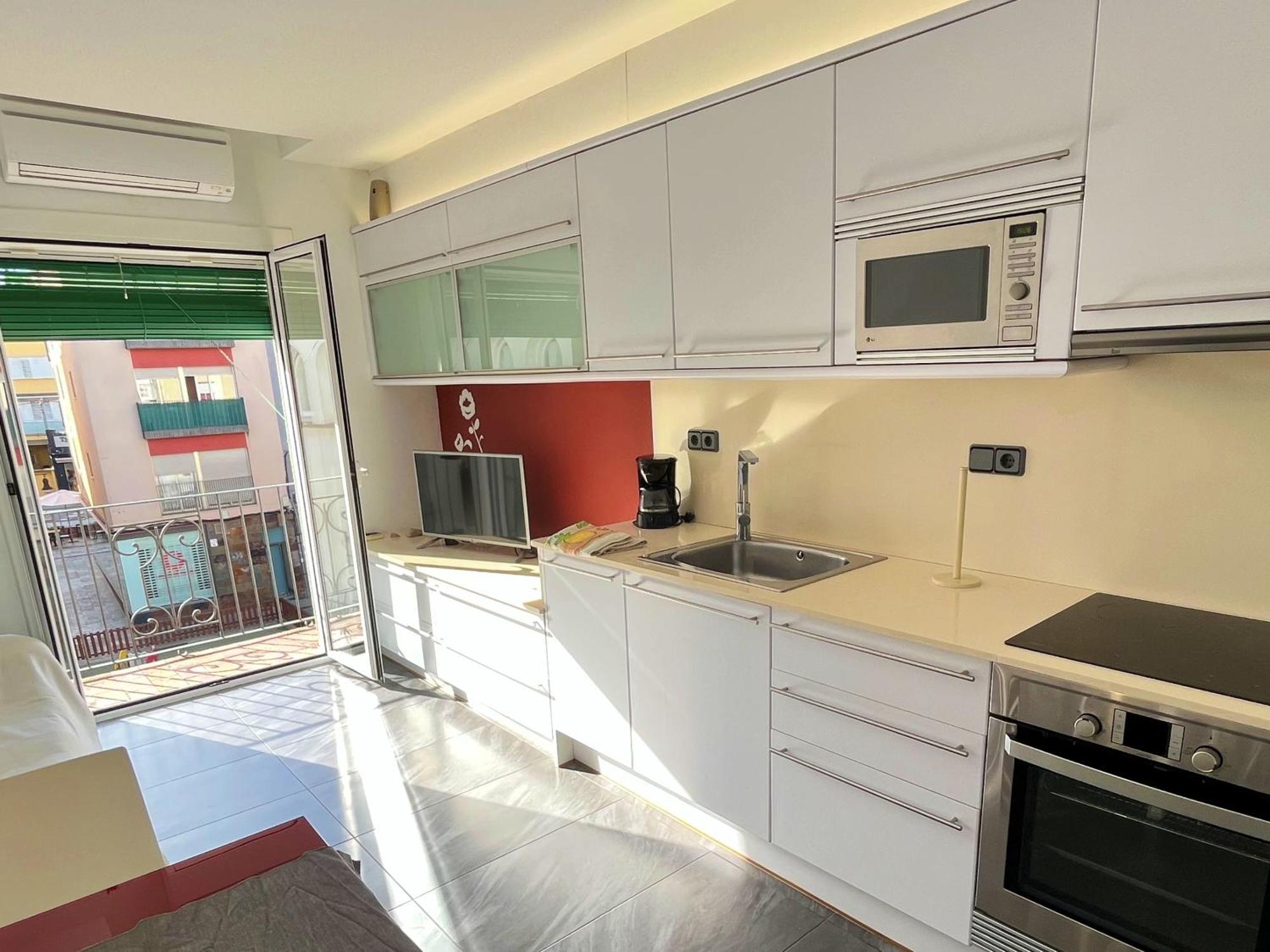Apartamento Cerca De La Playa บลาเนส ภายนอก รูปภาพ